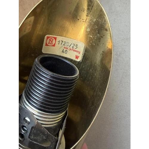 Metal Brass Wall Lamp by Rolf Krüger for Paul Neuhaus, 1970s, Set of 2 For Sale - Image 7 of 8