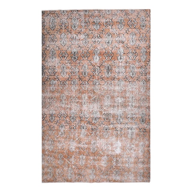 Vintage Turkish Rug in Wool, 1960s For Sale