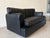 Black Leather Two-Seater Sofa by Arcon Italia, Italy, 1980s For Sale - Image 4 of 15