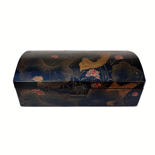 Chest, urushi-e, Taisho era, circa 1920 - Japan Materials: Lacquered wood, metal Period: 1920s, Taisho era Country of...