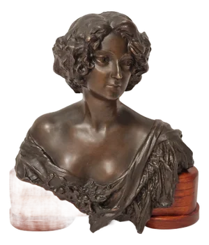 Antonio Ugo, Figurative Sculpture, 1910, Bronze