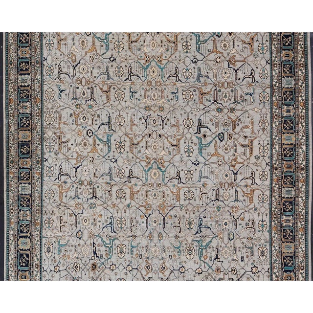 Finely Made Modern Large Bidjar Rug by Keivan Woven Arts 11'10 X 17'9 For Sale - Image 4 of 12