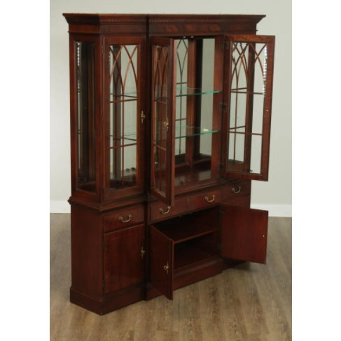 Vintage Ethan Allen China Cabinet | Chairish