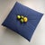1980s Vintage Indigo Zabuton Floor Cushions, 1980s, Set of 5 For Sale - Image 5 of 12
