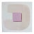Original Painting | Pink and Cream Abstract Loop, 10 X 10 In. For Sale