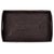 Artifacts Rattan Rectangular Serving Tray with High Handles in Tudor Black - 21" For Sale In Houston - Image 6 of 12