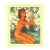 1937 French Lithograph of Nude Woman With Flowers by Jean-Gabriel Domergue For Sale