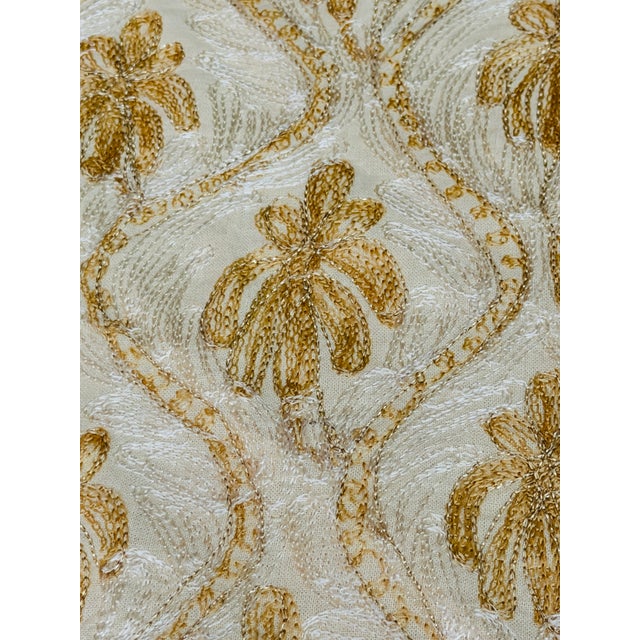 Tablecloth/Napkins Vintage Embroidered Ghabani Style For Sale - Image 10 of 12