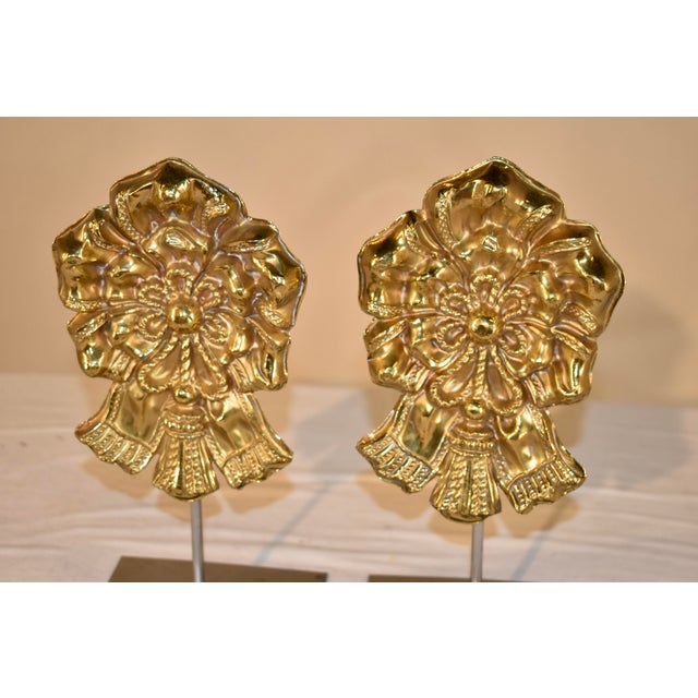 Brass Pair of Mounted Georgian Decorative Objects For Sale - Image 8 of 9