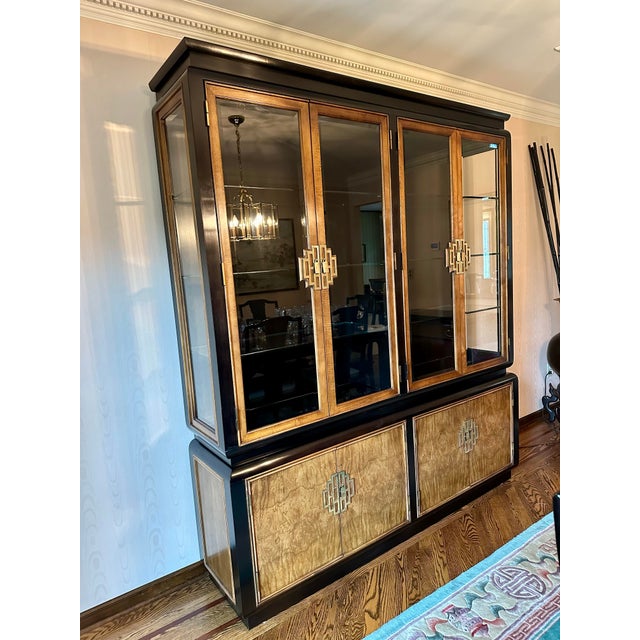 Chinoiserie 1970s Raymond Sobota for Century Furniture Hollywood Regency Chinoiserie Cabinet For Sale - Image 3 of 7