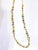 Early 21st Century Bochic "Capri" Vintage Pearl, Sapphire, Ruby Necklace 18K Gold & Silver For Sale - Image 5 of 18