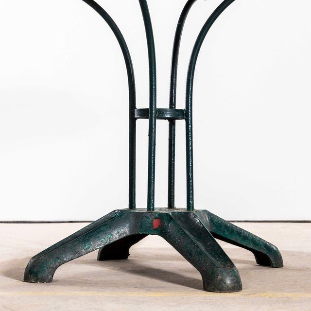 French Round Outdoor Table, 1950s For Sale - Image 3 of 8