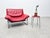 An iconic vintage armchair from ikea's exclusive 1970s collection, designed by johan bertil häggström. This red leather...