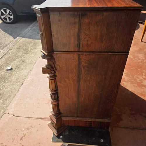Antique Chest of Drawers with Four Drawers For Sale - Image 15 of 18