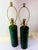 1990s 1990s Verde Polished-Marble Table Lamps - A Pair For Sale - Image 5 of 5