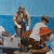 Early 20th Century Fishermen Painting, 1940s For Sale - Image 5 of 9