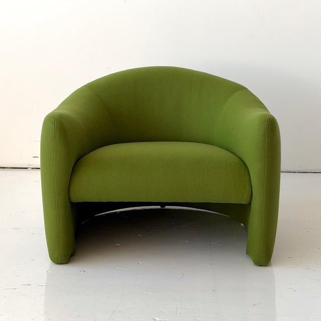 Jules Heumann 1970s Chubby Lounge Chair Attributed to Jules Heumann for Metropolitan For Sale - Image 4 of 6
