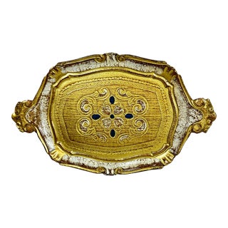 Vintage Florentine Tray For Sale