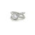 Elevate your jewelry collection with this exceptional David Yurman Crossover Cable diamond ring, featuring a stunning 1.24...