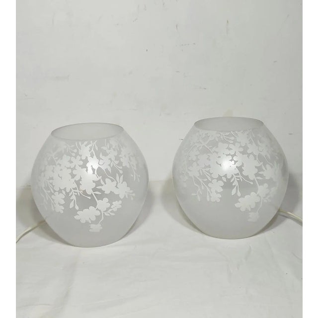 Crystal Table Lamps, Spain, 1990s, Set of 2 For Sale - Image 12 of 12