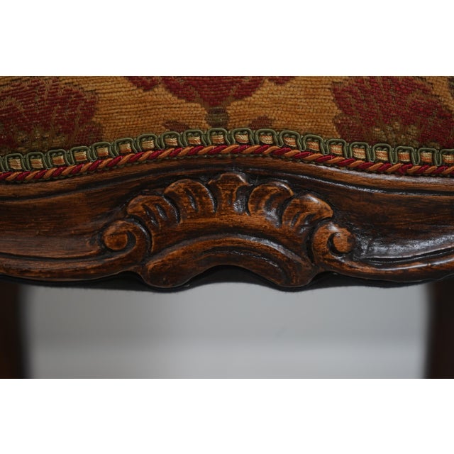 Set of 6 French Louis XV Style Dining Room Chairs For Sale - Image 17 of 18