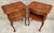 Louis XVI Style Nightstands with Drawers and Cabriole Legs, 1960s, Set of 2 For Sale - Image 4 of 13
