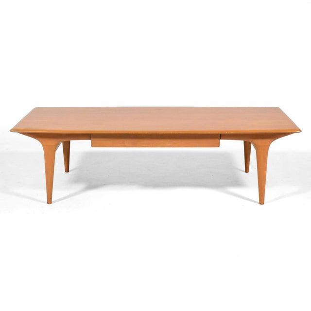 Mid-Century Modern Heywood Wakefield M1585 Coffee Table For Sale - Image 3 of 10