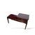 Mid-Century Mahogany Hallway Bench with Drawer and Velvet Seat, 1960s For Sale - Image 4 of 8