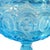 l.g. Wright Moon & Stars Lidded Compote – 9.5” Opalescent Blue Glass Candy Dish For Sale In San Francisco - Image 6 of 11