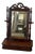 Vintage Mahogany Tabletop Vanity Mirror With Drawer - Carved Wood Dressing Mirror For Sale