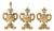 D. Jose Style Palm Tree Bases, 18th Century, Set of 3 For Sale