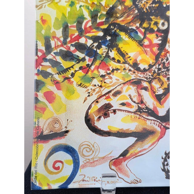 Zaida Del Rio Artist Plates - Set of 2 For Sale - Image 4 of 8