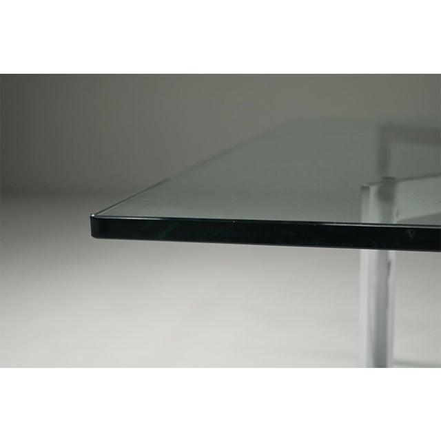 Ludwig Mies van der Rohe Vintage Barcelona Coffee Table by Ludwig Mies Van Der Rohe for Knoll, 1920s For Sale - Image 4 of 9