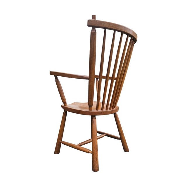 Dutch Oak Dining Armchairs from De Ster Geldermalsen, Netherlands, 1960s, Set of 2 For Sale - Image 13 of 18