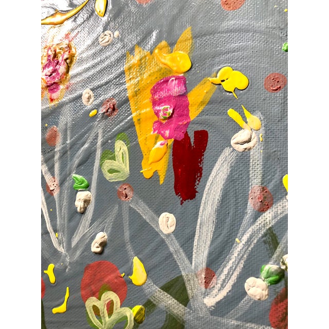 “Spring Sky” Contemporary Abstract Painting by Cassandra Auker For Sale - Image 6 of 11