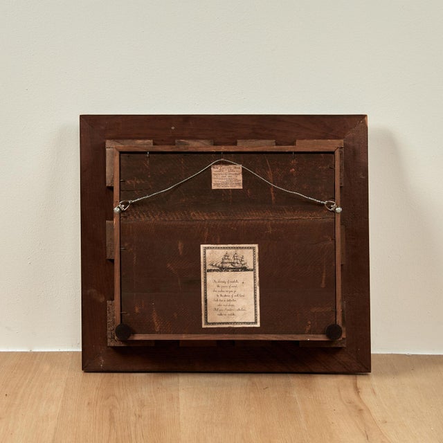 British Colonial West Indies Style Sailors Valentine For Sale - Image 9 of 10