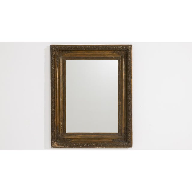 19th Century French Empire Giltwood Wall Mirror France 19th Century For Sale - Image 4 of 6