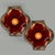 German Brown Taupe Ceramic Wall Lights by Hustadt Keramik, 1970, Set of 2 For Sale - Image 15 of 18