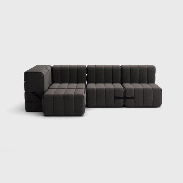 Not Yet Made - Made To Order Flexible Small Corner Sofa by Ambivalenz, Set of 9 For Sale - Image 5 of 5