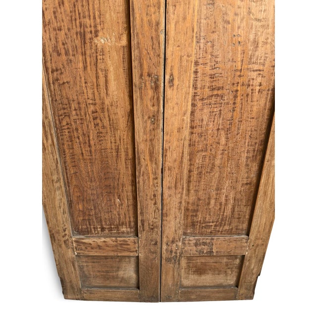 Brown Antique Deco India Set of Two Doors For Sale - Image 8 of 8