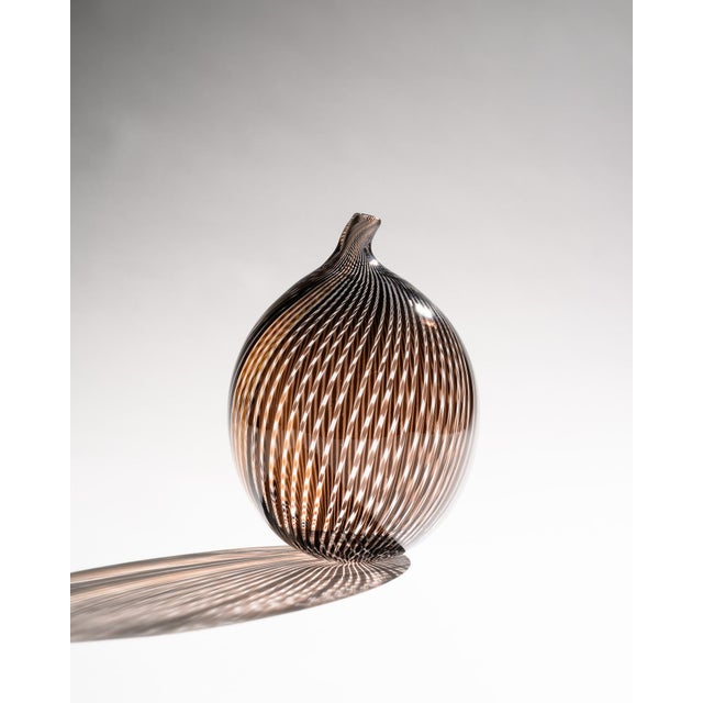 Glasstudio Filigrana Vase Duo by Mario Colelli & Hertha Bengtson for Rosenthal, Germany, 1980s, Set of 2 For Sale - Image 13 of 18