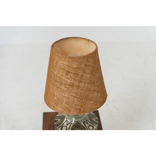 1960s Ceramic Table Lamp by Søholm for Bornholmsk For Sale - Image 5 of 9