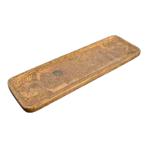Tiffany Studios New York Zodiac Pattern Bronze Doré Pen Tray