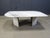 Vintage White Marble Coffee Table, 1970s For Sale - Image 9 of 12