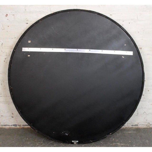 Mid-Century Round Mosaic Tile Mirror For Sale In New York - Image 6 of 10