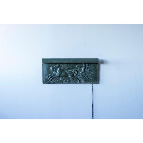Swedish Grace Wall Sculpture with Apollo For Sale - Image 3 of 13