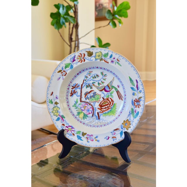 Mason's Ironstone Mason's Ironstone Chinoiserie Dinner Plate For Sale - Image 4 of 5