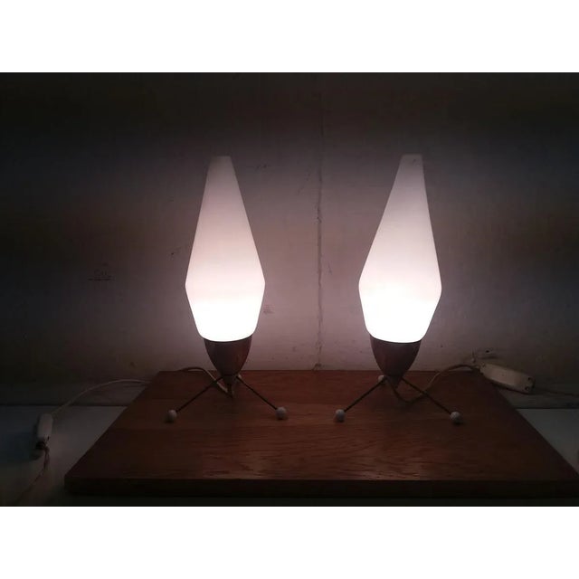 Rocket Table Lamps, 1960s, Set of 2 For Sale - Image 10 of 12