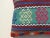 1970s Kilim Rug Pillow Cover For Sale - Image 5 of 9