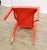 Late 20th Century Set of Four Philippe Starck Style Red Molded Plastic Armchairs For Sale - Image 10 of 10